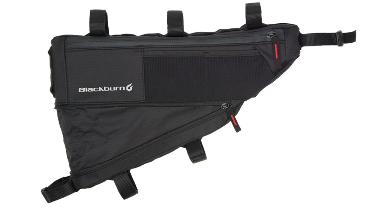 Blackburn Outpost Frame Bag Black Small - Pushys