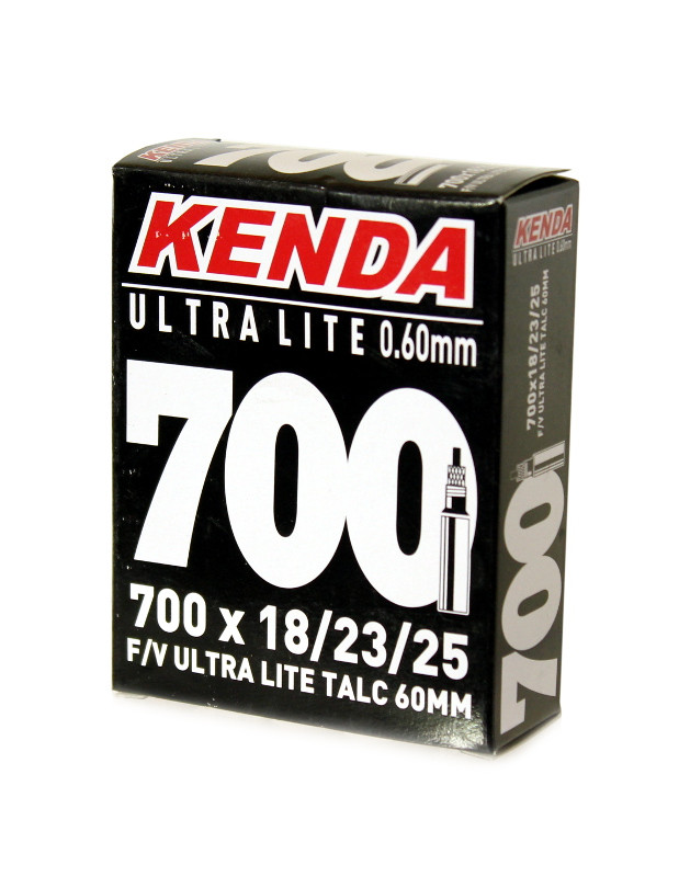 Kenda 700x20/28c Bicycle Inner Tubes - 48mm Presta Valve - Four Pack For Reliable Cycling