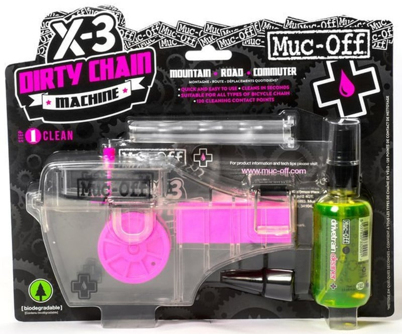 Muc-Off X3 Chain Cleaner Machine - Pushys