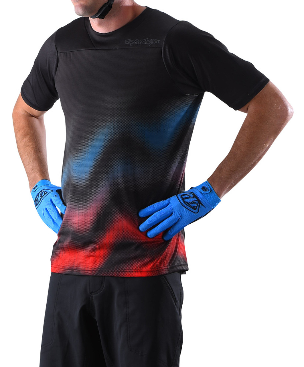 Skyline SS Jersey Wave Black – Troy Lee Designs