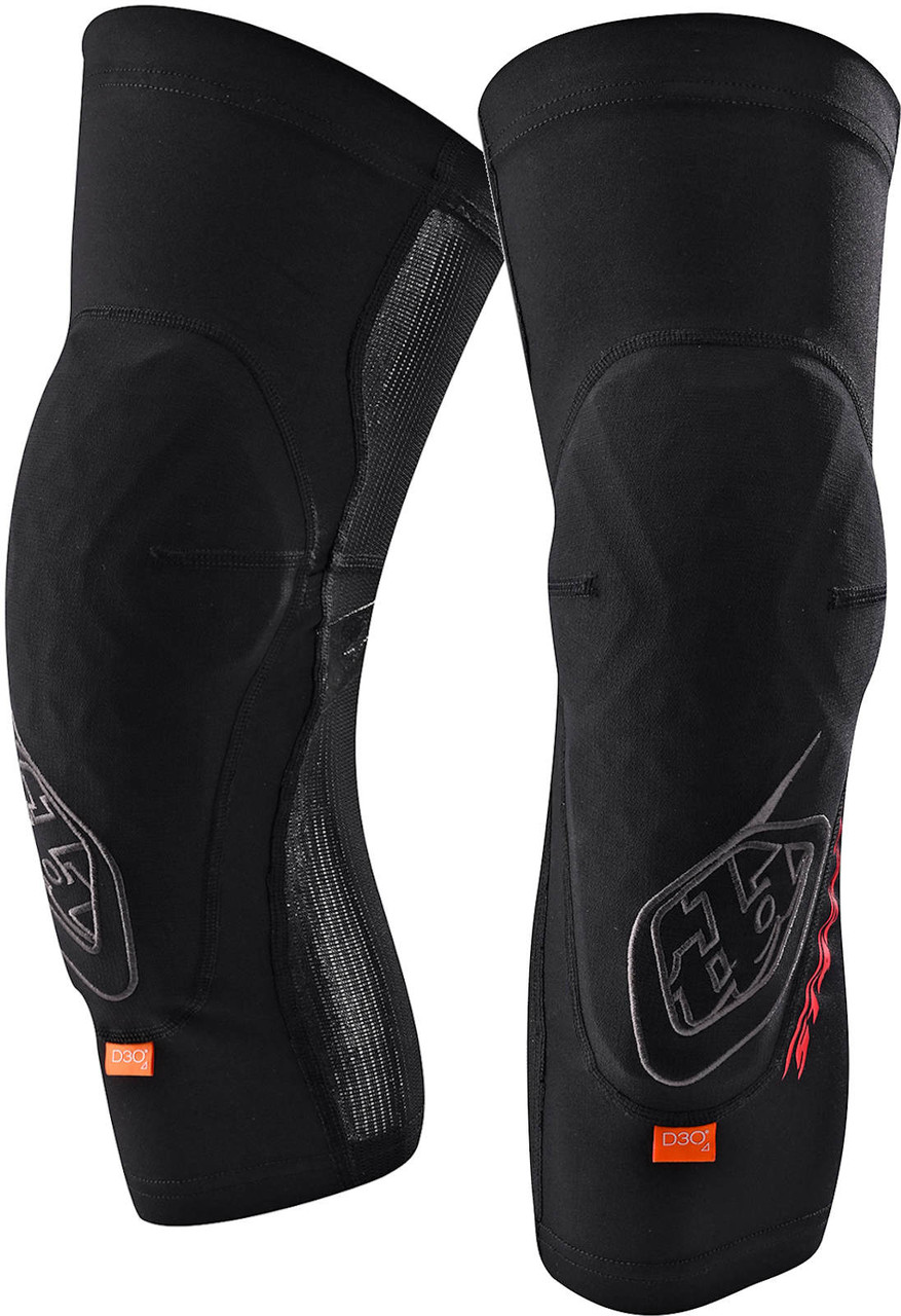 Troy Lee Designs Stage Knee Guards Black Bikebug
