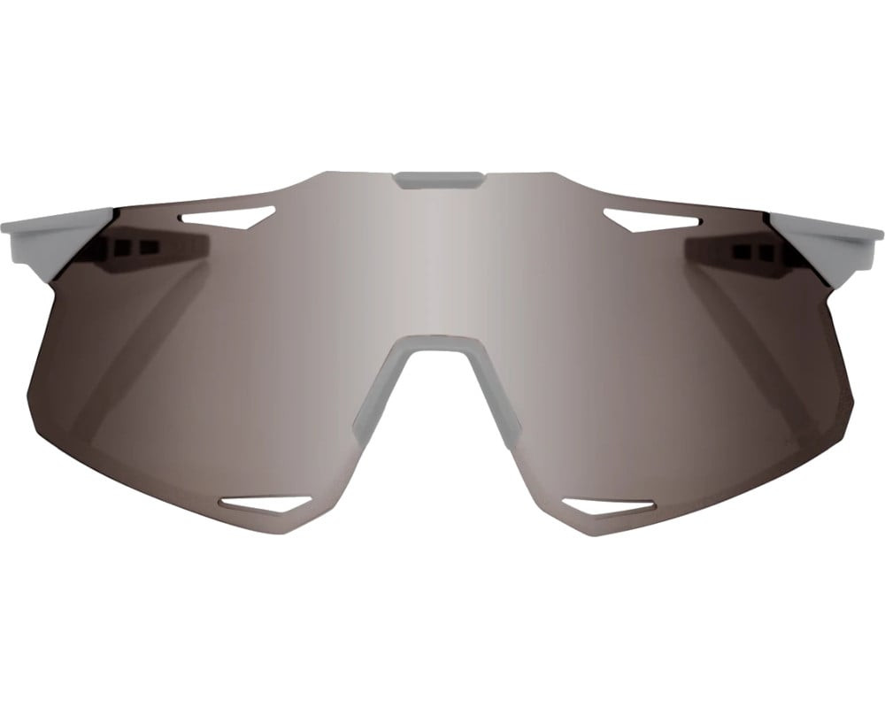 小物 100% HYPERCRAFT Silver MirrorLens HYPERCRAFT® - Matte Stone Grey - HiPER® Silver Mirror Lens – 100%