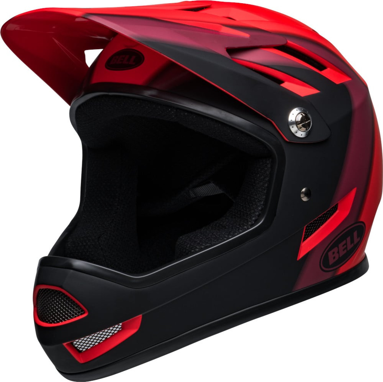 Bell Sanction MTB Helmet Matte Red/Black Presence - Pushys