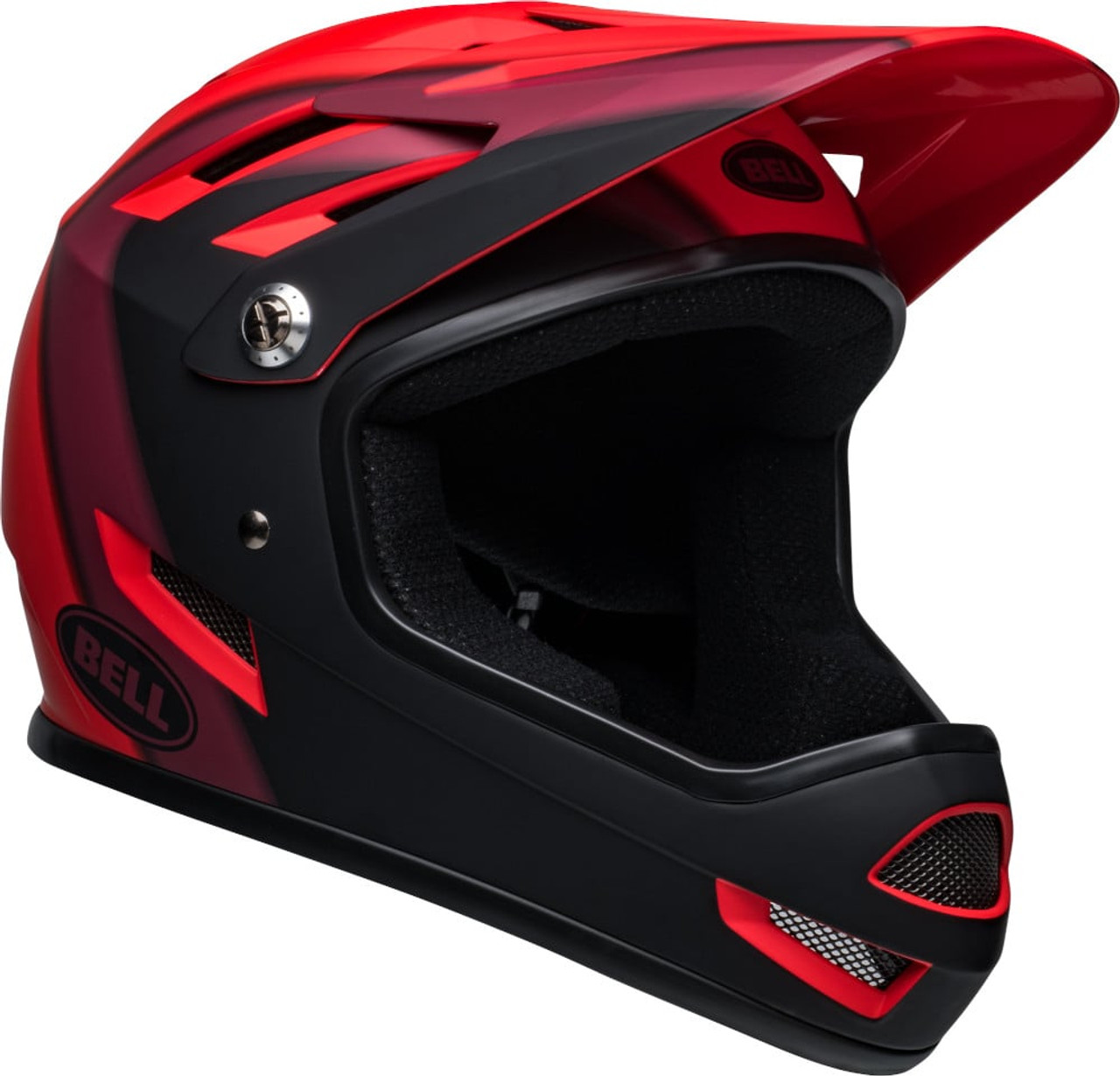 Bell Sanction MTB Helmet Matte Red/Black Presence - Pushys