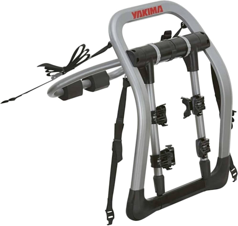 Yakima Half Back 2-Bike Rear Car Rack Silver/Black Bikebug