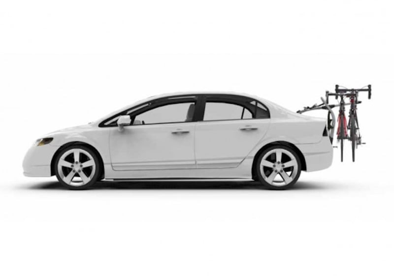 Yakima Half Back 2-Bike Rear Car Rack Silver/Black Pushys