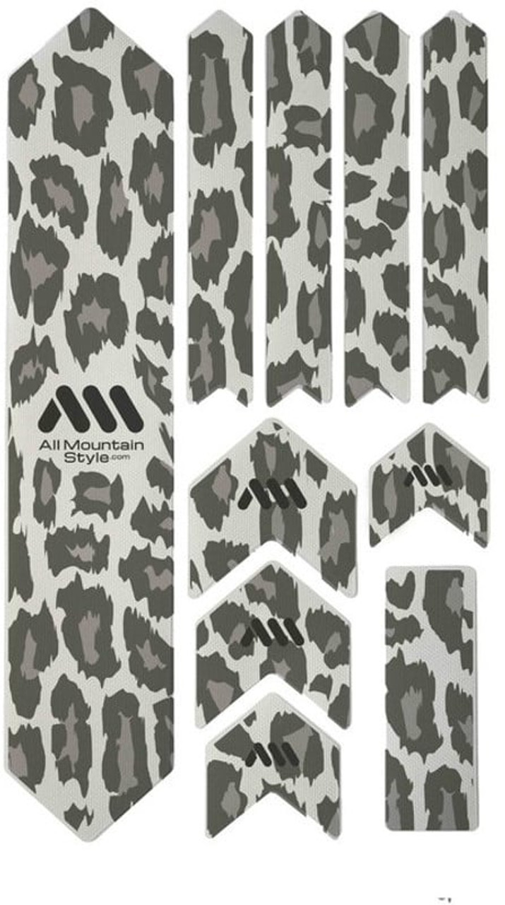 All mountain style Tracks Frame Guard Stickers, Clear
