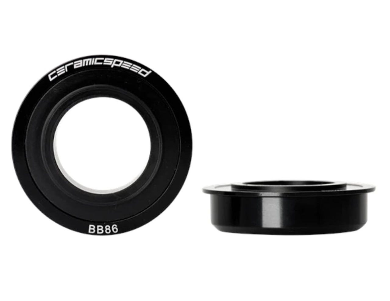 CeramicSpeed BB86 Shimano Coated Bottom Bracket Black - Pushys