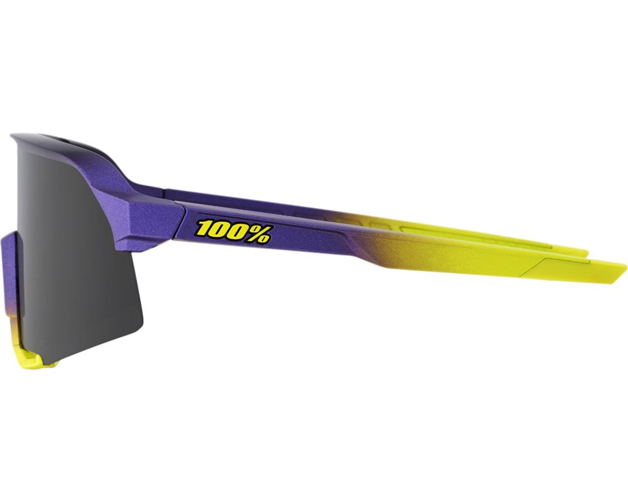 新品100% S3 Matte llic Digital Brights 100% S3 Sunglasses Matte Metallic Digital Brights (Smoke