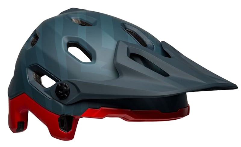 Bell Super DH Full Face MIPS Helmet Blue/Crimson Pushys