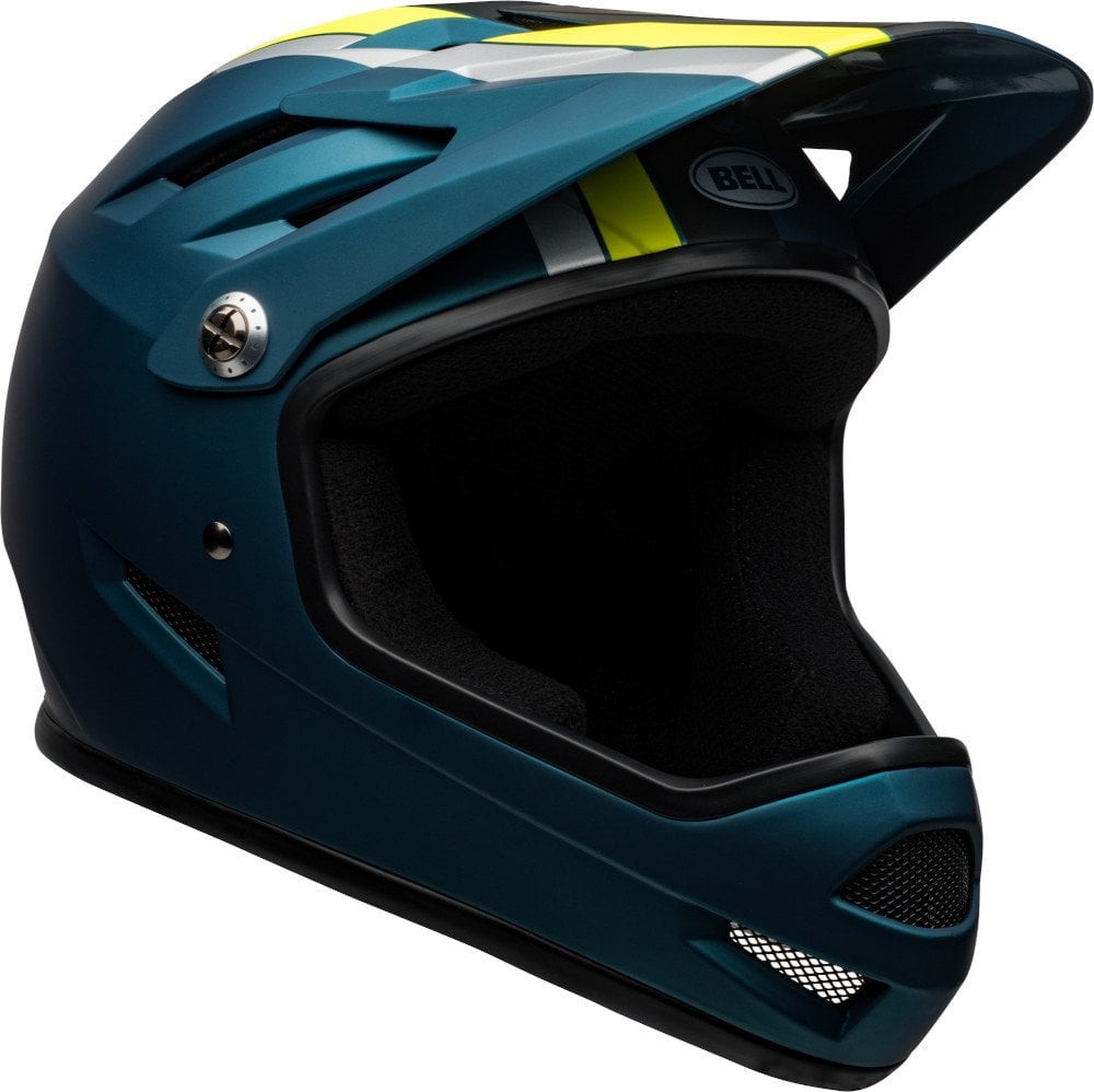 Bell Sanction MTB Helmet Matte Blue/Hi-Viz Pushys