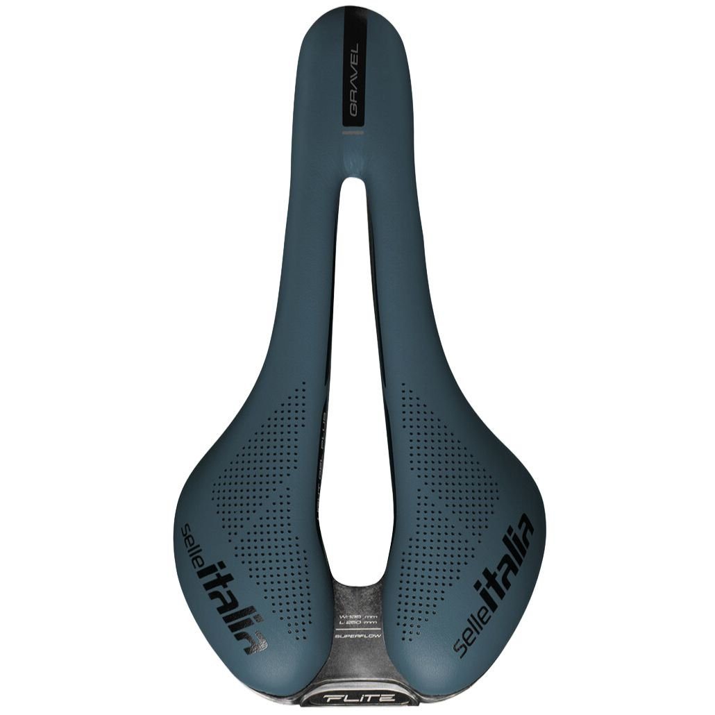 Selle Italia Flite Boost Gravel Ti 316 Superflow Blue Granite