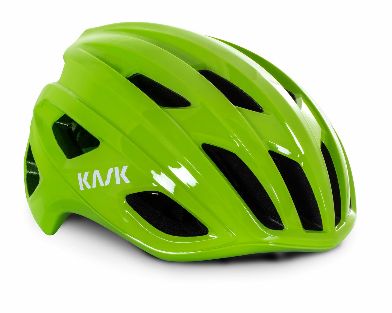KASK Mojito Road Helmet WG11 Lime Pushys