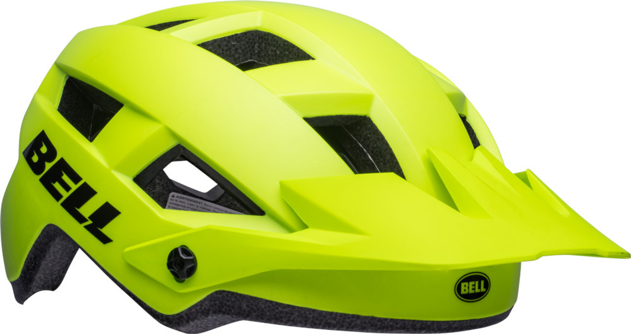 Bell Spark 2 Junior MIPS Helmet Matte Hi Viz Yellow Unisize Bikebug
