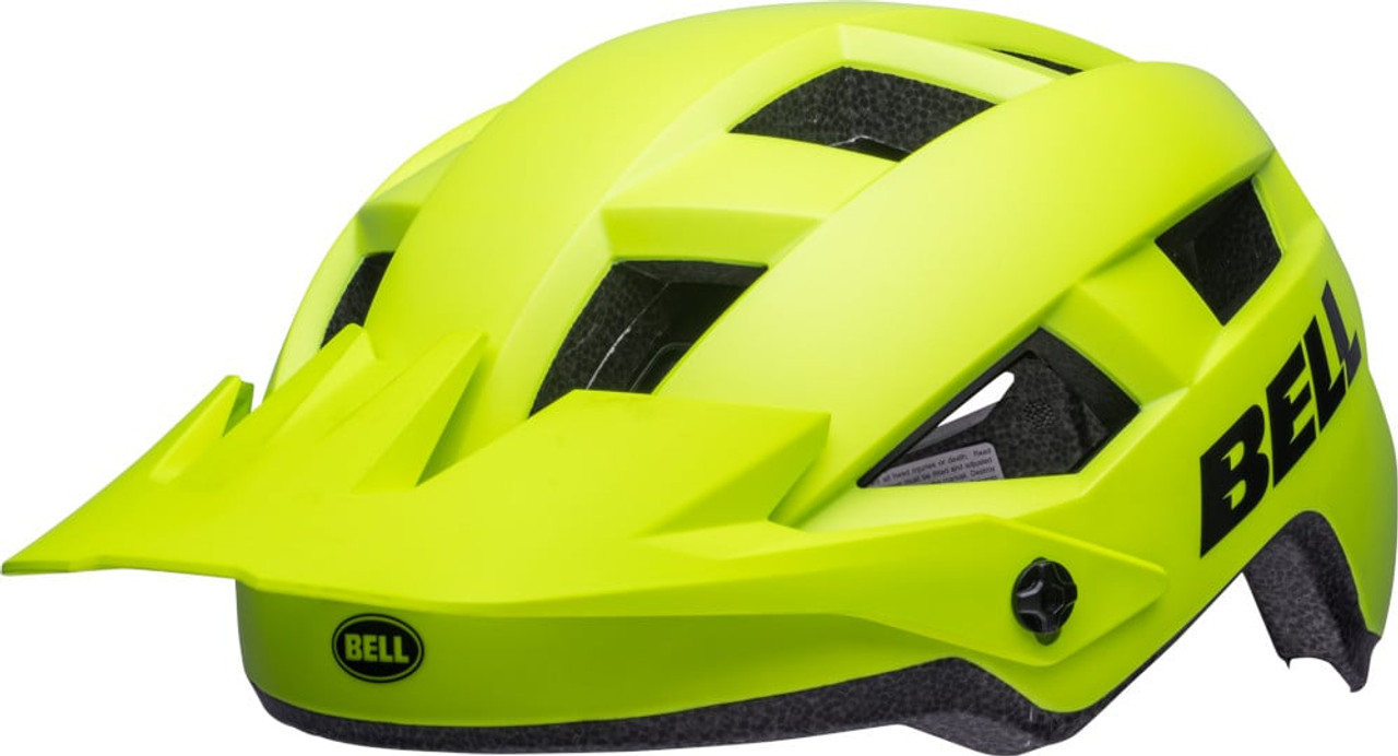 Bell Spark 2 Junior MIPS Helmet Matte Hi Viz Yellow Unisize Bikebug