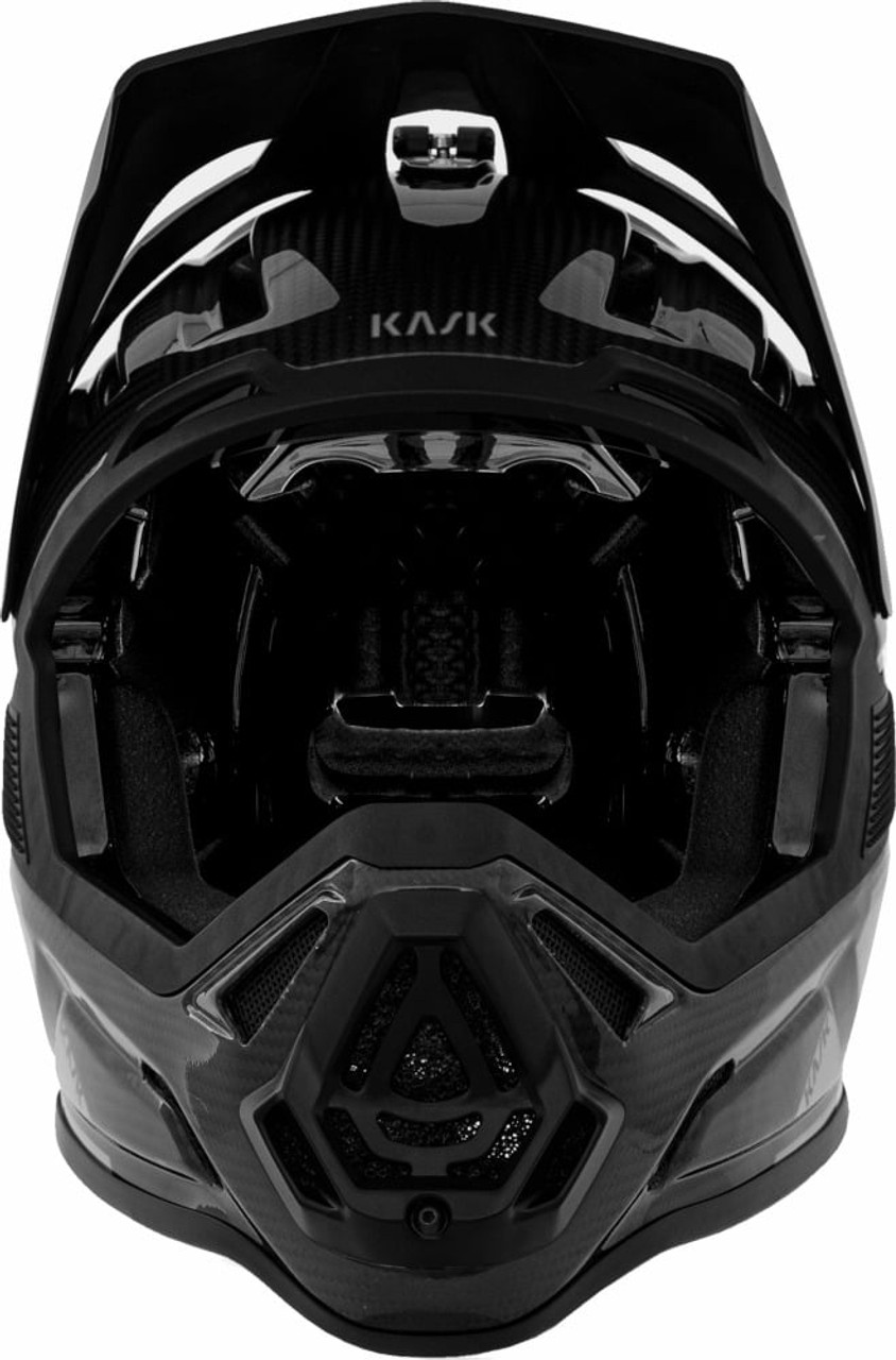 KASK Defender Full Face Carbon MTB Helmet Black/Grey - Pushys