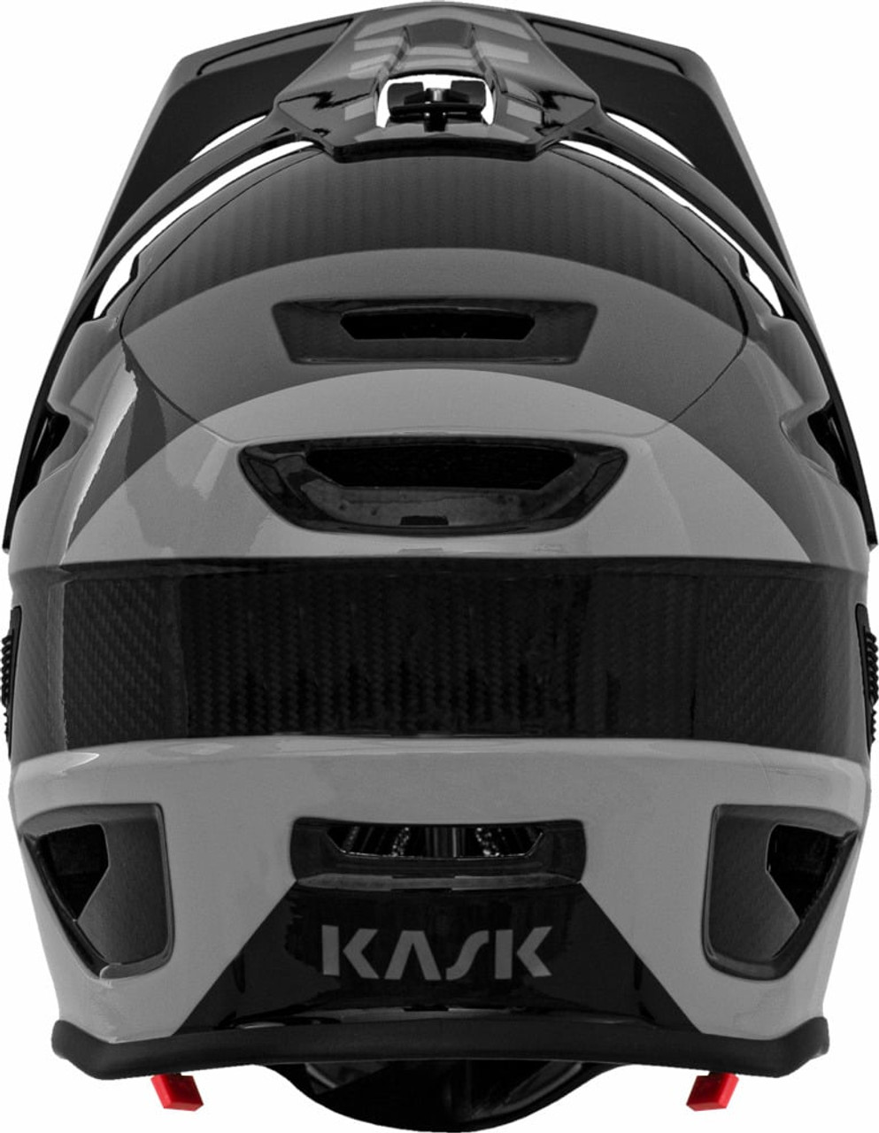 KASK Defender Full Face Carbon MTB Helmet Black/Grey - Pushys