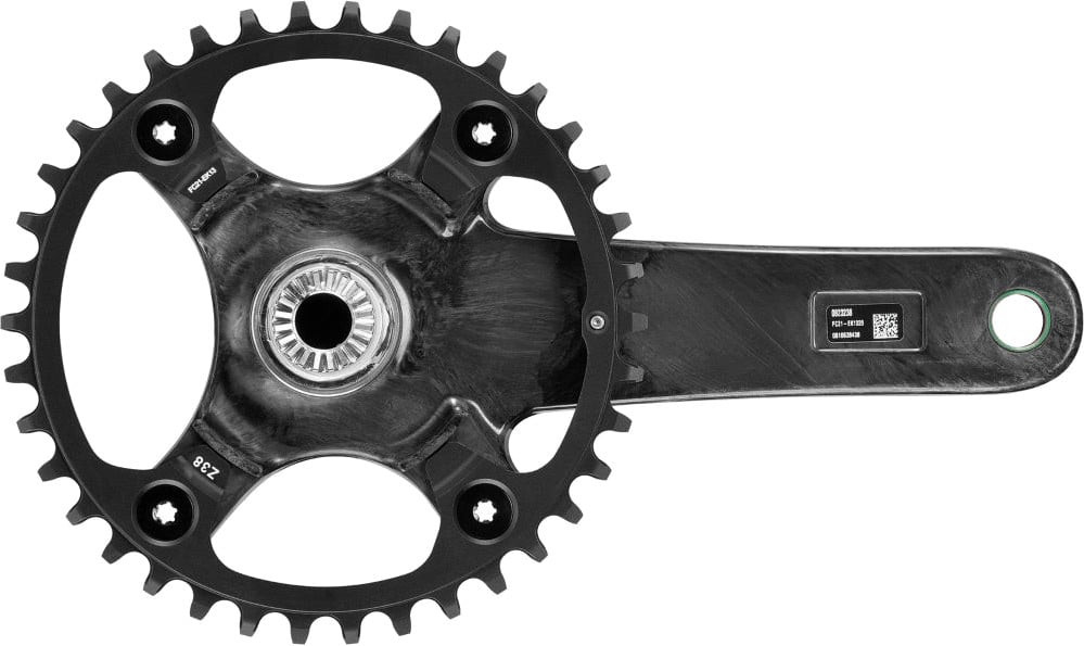 Campagnolo Ekar 175mm 44T Carbon Crankset - Bikebug