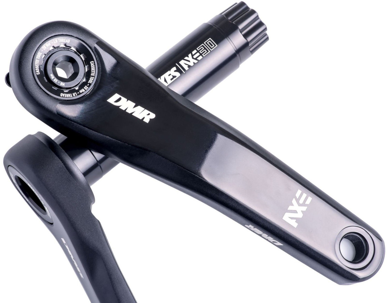 DMR AXE 175mm/68-73mm M30 Direct Mount Cranks Black Pushys