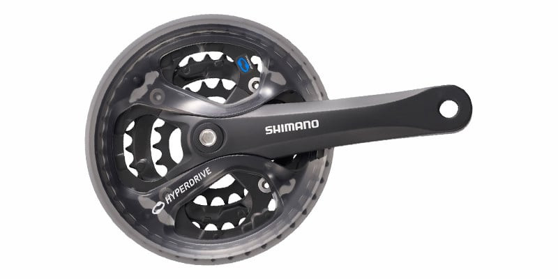 Pédalier Triple Shimano Altus FC-CT50 48-38-28T – Longueur 170 Mm, Occasion