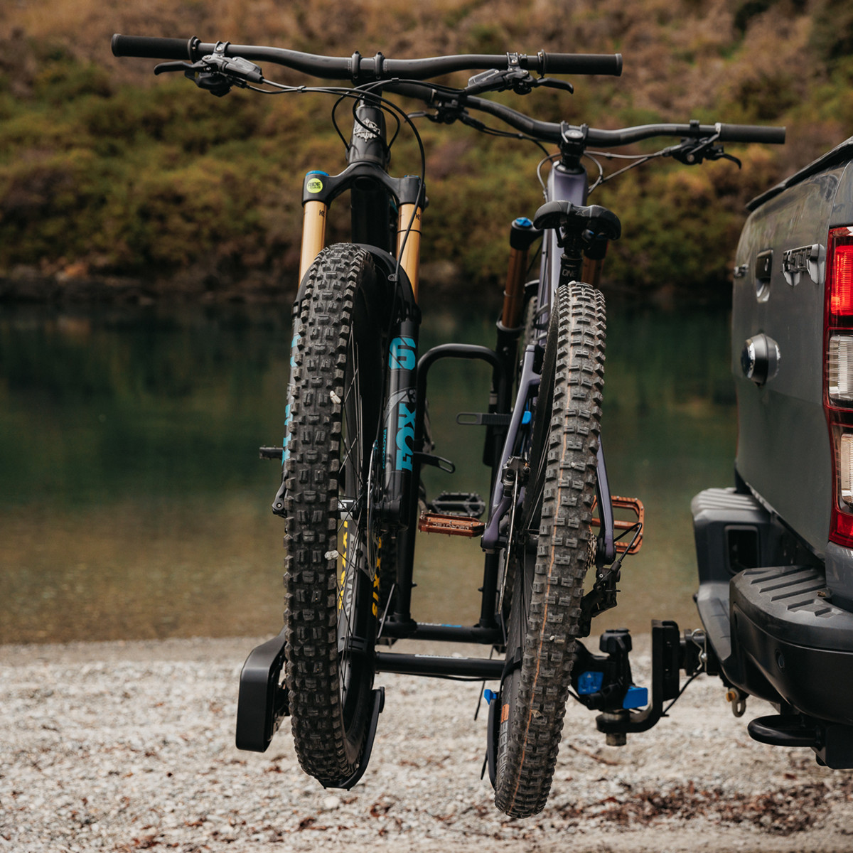 Ezi Grip Enduro Bike Towball Mounted Rack Pushys