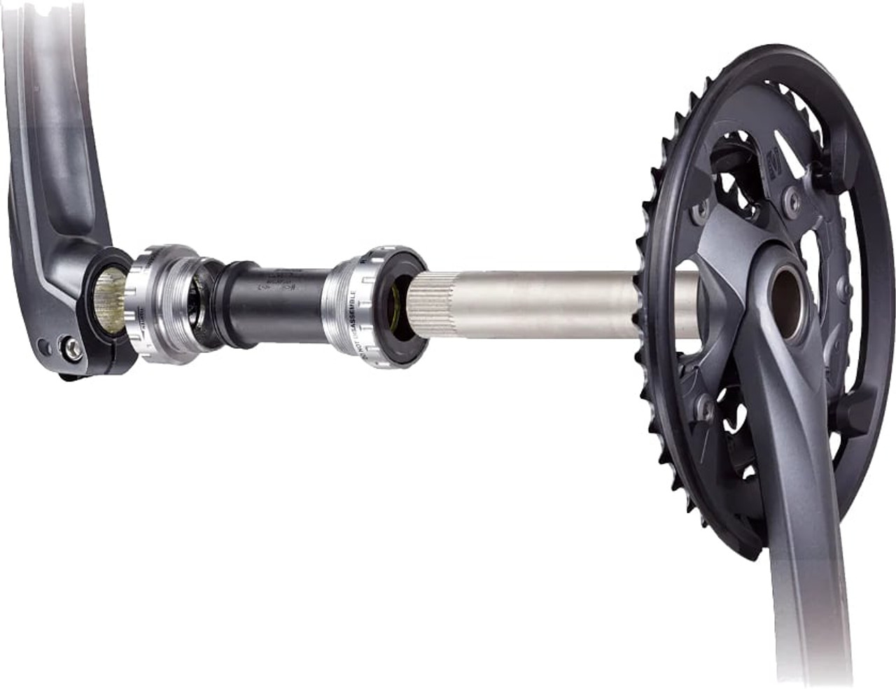 Shimano Deore FC-M6100 30T 170mm 12 Speed Crankset - Pushys