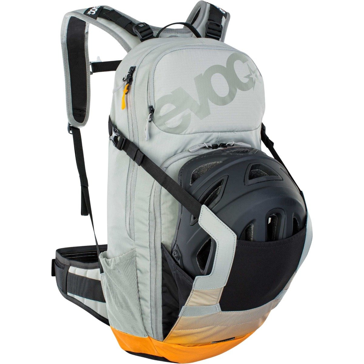 EVOC FR Enduro E-Ride 16L Protector Stone/Bright Orange Backpack