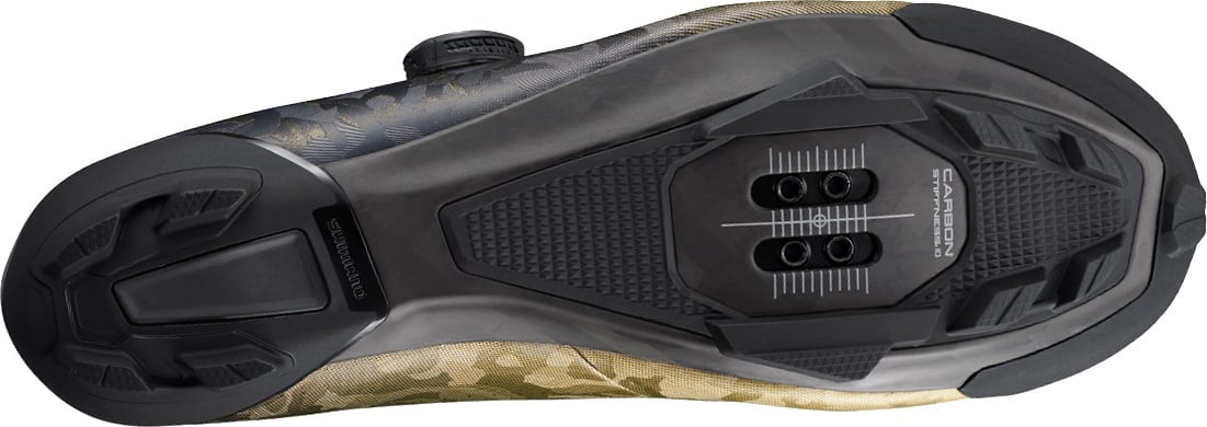 Shimano RX800 Womens SPD Gravel Racing Shoes Yellow/Gold Bikebug