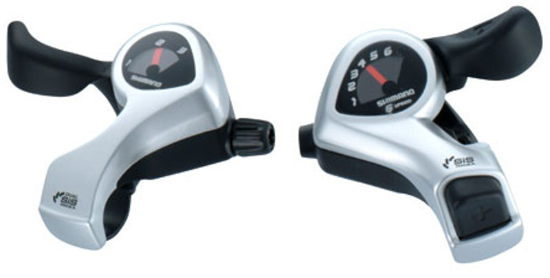 Shimano SL-TX50 6sp Shift Lever Set Right/SIS Left Pushys