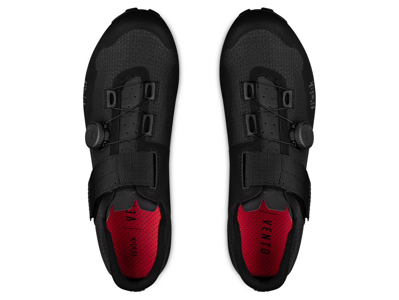 fizik フィジーク VENTO FEROX CARBON 29cm/45EU Fizik Vento Ferox Carbon MTB Shoes Black/Black - Bikebug