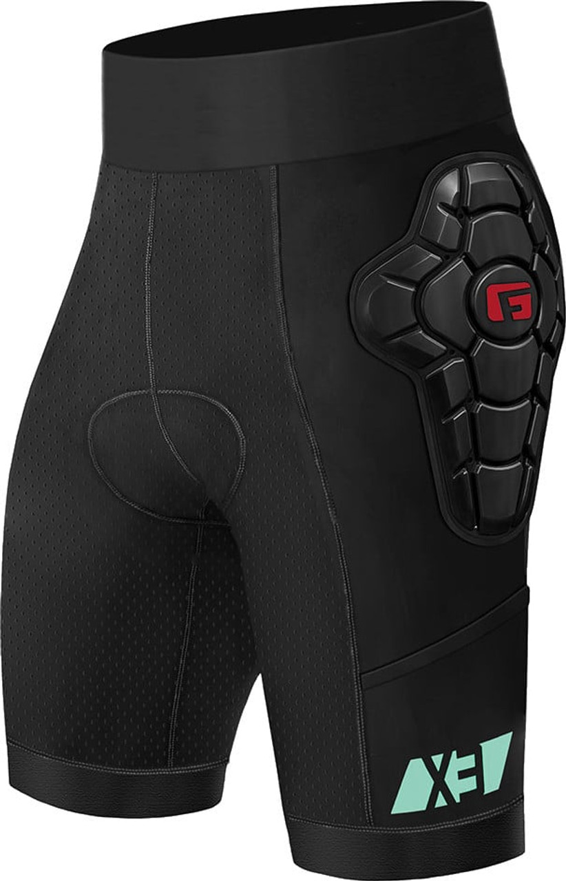 G-Form Women's Pro-X3 Padded Bike Shorts Liner Black