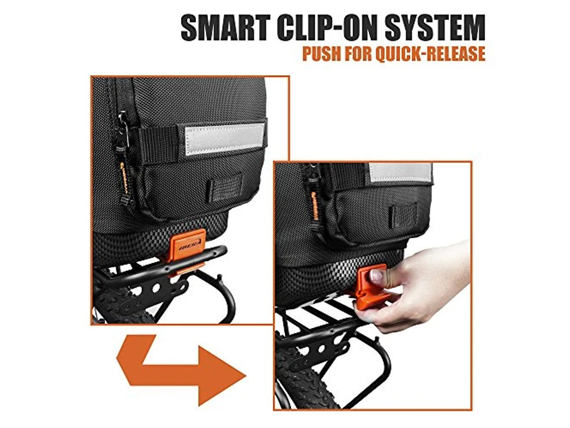 Quick Release Ibera Bicycle Bag Pakrak Ibera PakRak IB-BA14