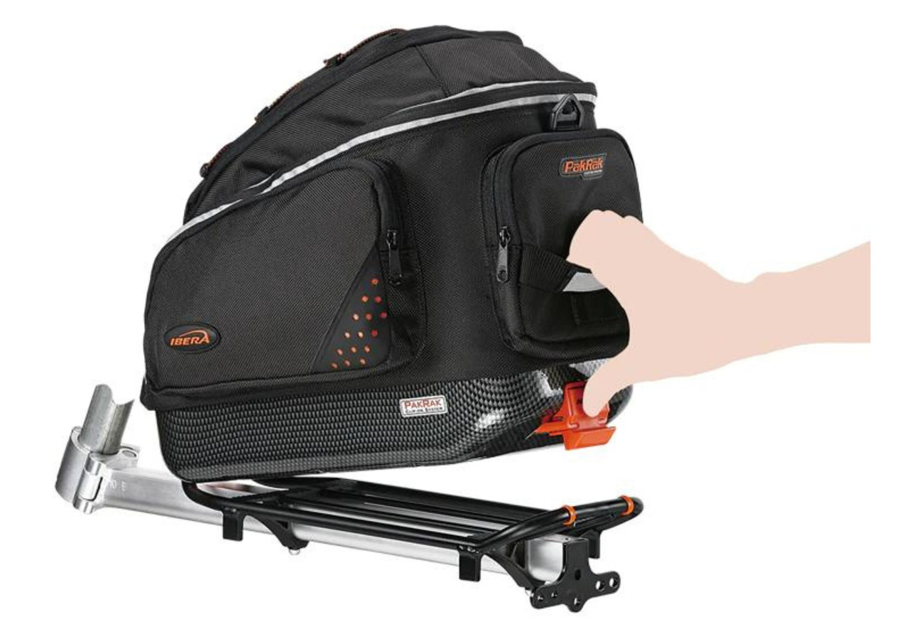 Ibera PakRak IB-BA11 Commuter Bag Pushys - Main Image