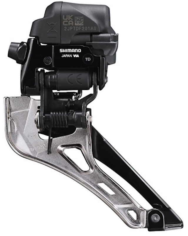 Shimano Dura-Ace Di2 FD-R9250 12sp Braze-On Front Derailleur Pushys