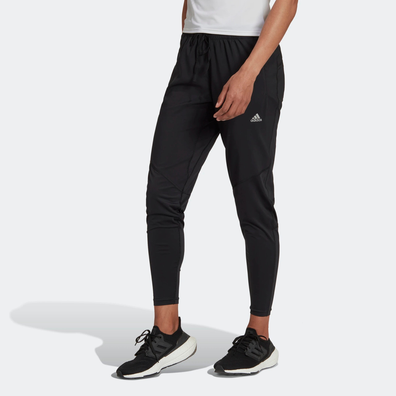 Adidas Fast Womens Running Pant Black - Pushys