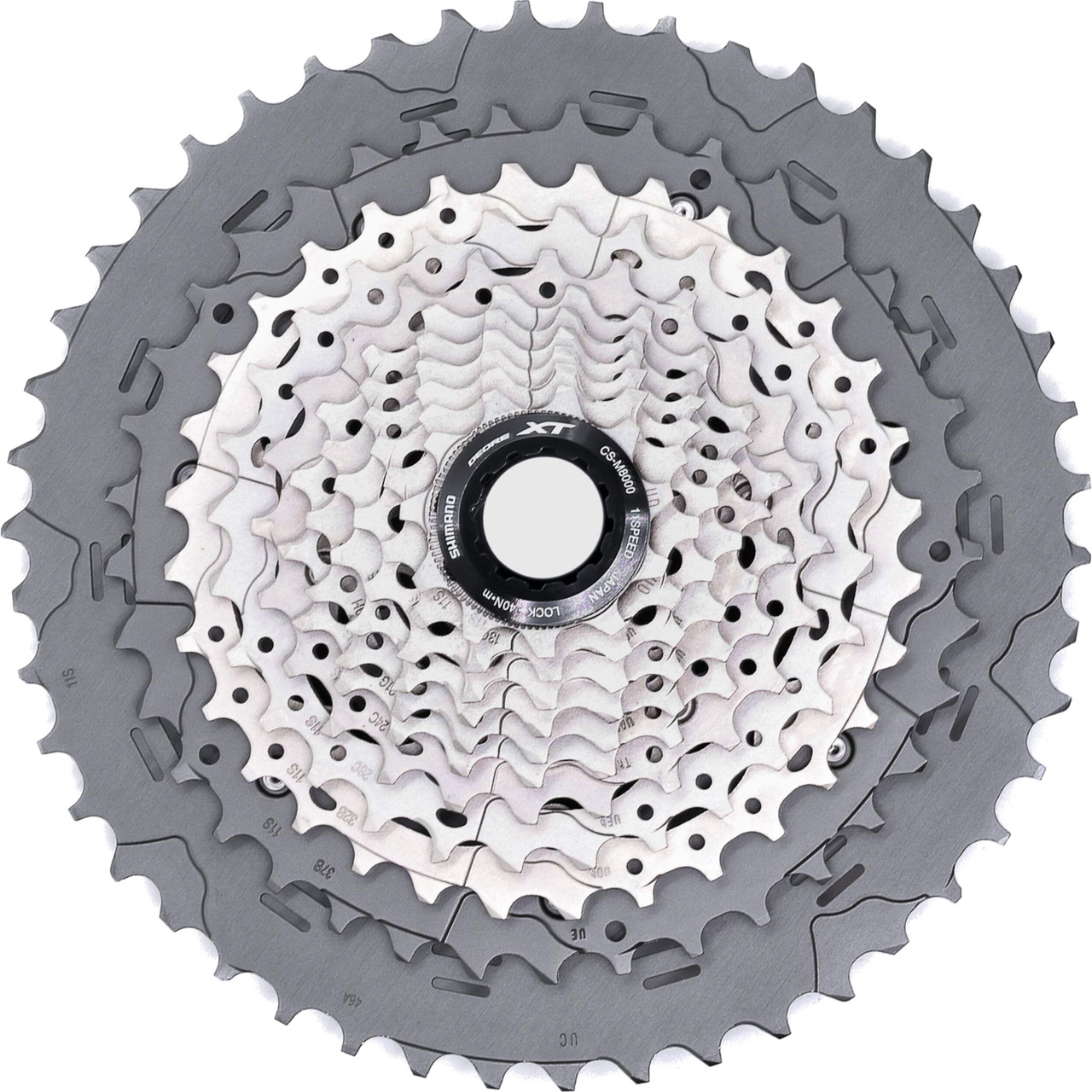 Shimano XT CS-M8000 11-46T 11sp Cassette - Pushys