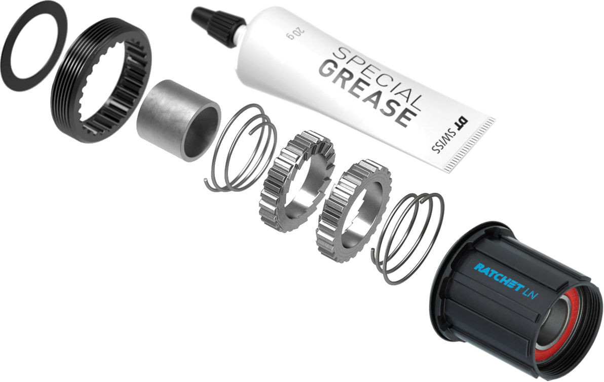 DT Swiss 3-Pawl to Ratchet LN Steel Upgrade Kit (Shimano MTB) Pushys