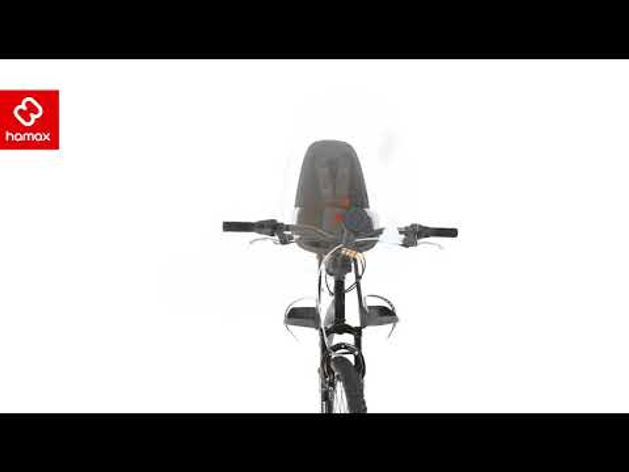 Hamax Observer Front Mounted Child Bike Seat Black Bikebug