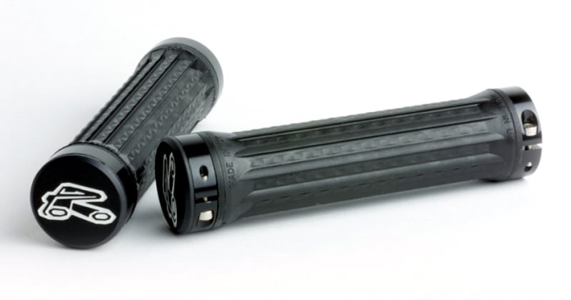Renthal Traction Ultra Tacky Lock-On MTB Grips Black Pushys