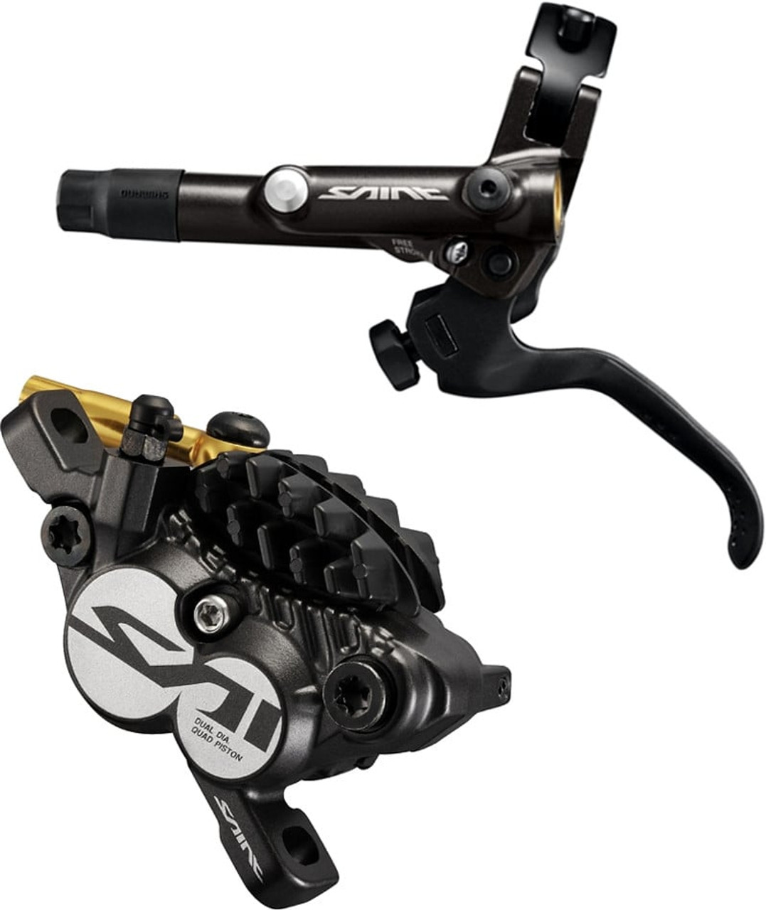 Shimano Saint M820 Rear Disc Brake and M820B Left Lever Pushys