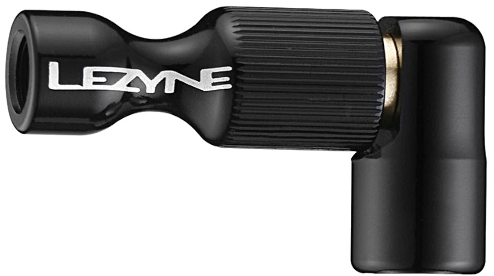 Lezyne Trigger Drive Co2 Inflator Head Black Gloss - Bikebug