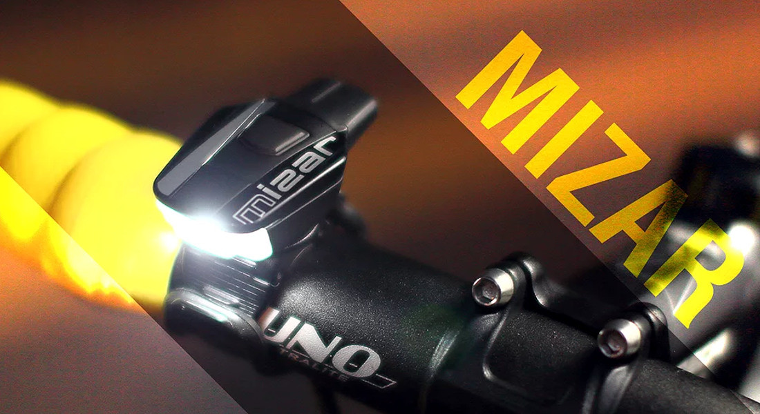 Éclairage Vélo - MOON - Helix Lite - Rouge/Noir - 100 Lumènes - IPX 7