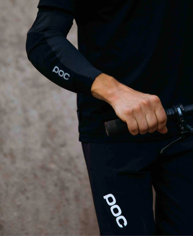 POC Oseus VPD Elbow Guards Uranium Black - Pushys