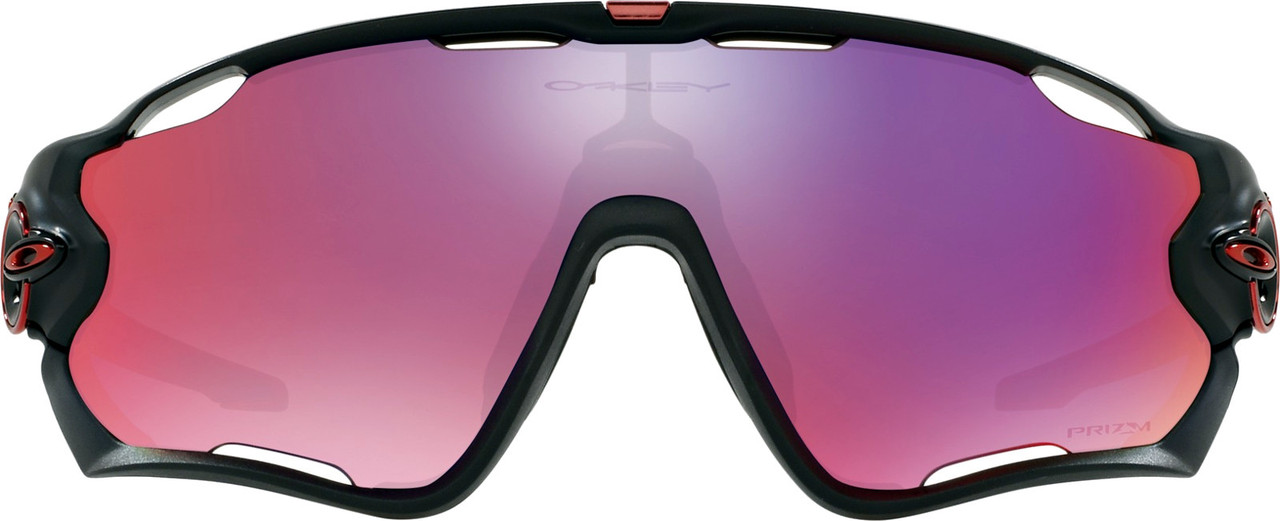 OAKLEY Jawbreaker Sunglasses Matte Black/Prizm Road Lens - Pushys
