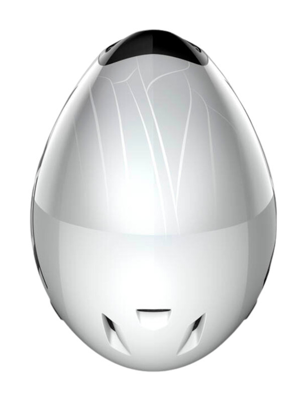 MET Codatronca Triathlon Helmet White/Silver - Bikebug