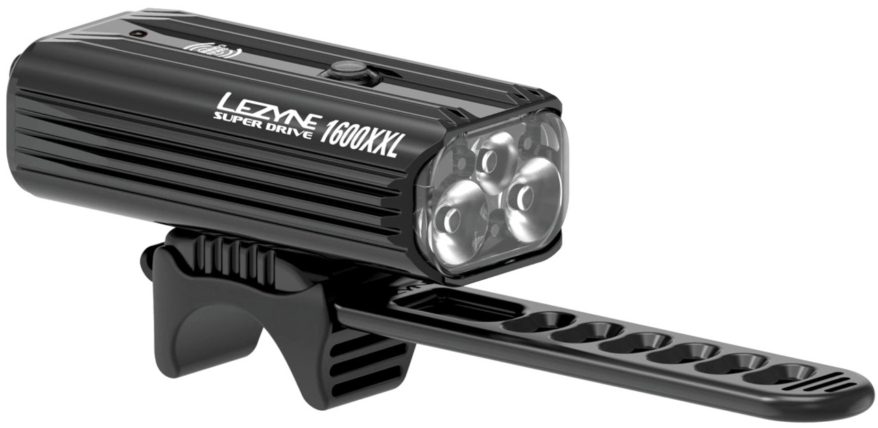 Lezyne Super Drive 1600XXL USB 1600lm LED Front Light Black