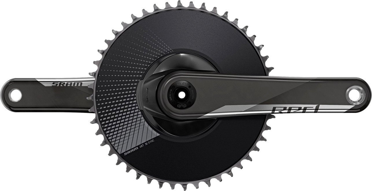 SRAM RED AXS DUB 1x D1 Quarq Road Powermeter DUB 165mm 50T Aero ...