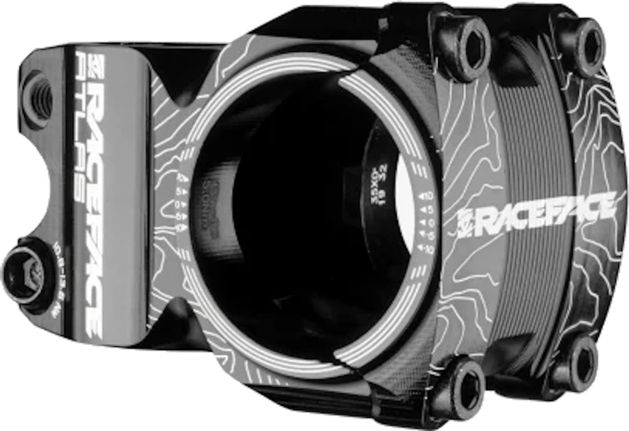 Race Face Atlas 35x35mm 0 Stem Black - Pushys