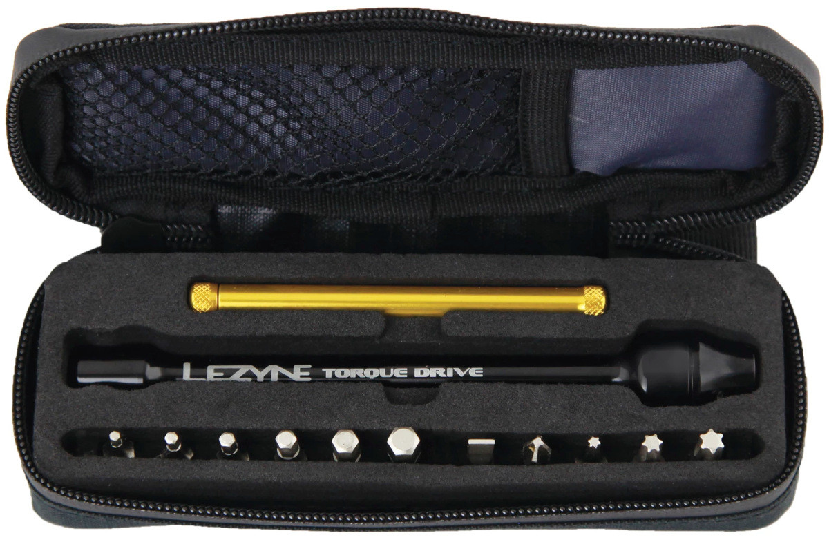 Lezyne Torque Drive Wrench Tool Set Black/Nickel - Pushys