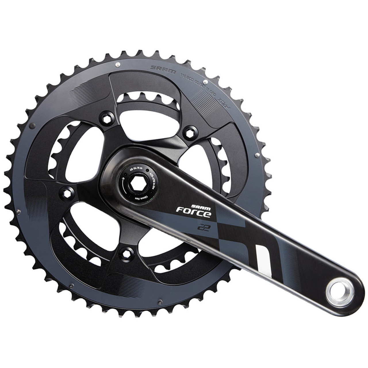 SRAM Force GXP 11SPD 170mm 50/34T Crankset - Pushys